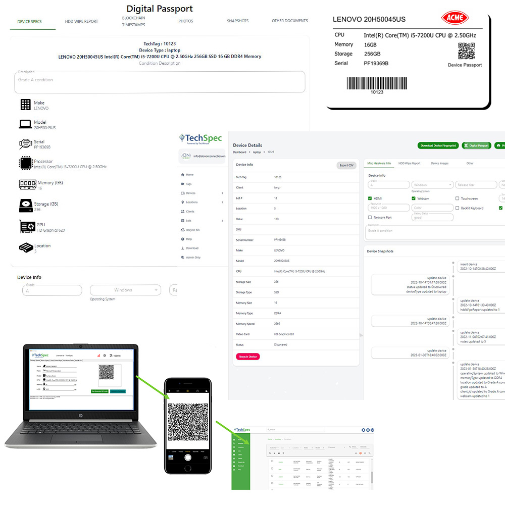 Digital Product Passport for Used Electronics